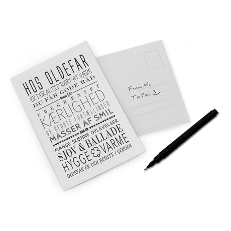 Art Card - Hos Oldefar - Incado