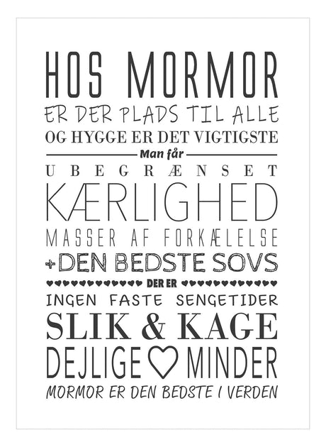 Art Card - Hos Mormor - Incado