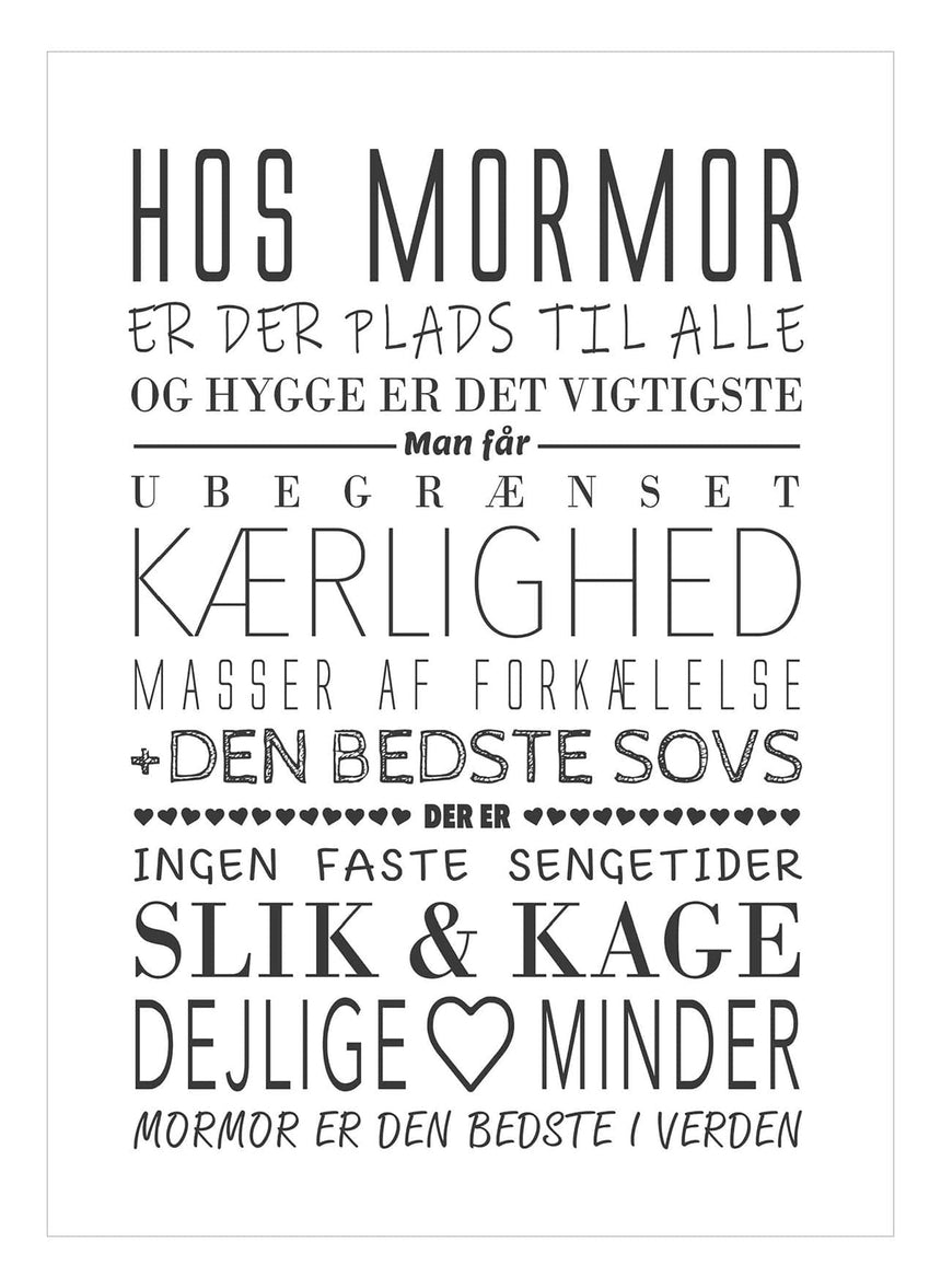 Art Card - Hos Mormor - Incado