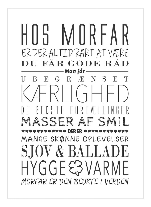 Art Card - Hos Morfar - Incado