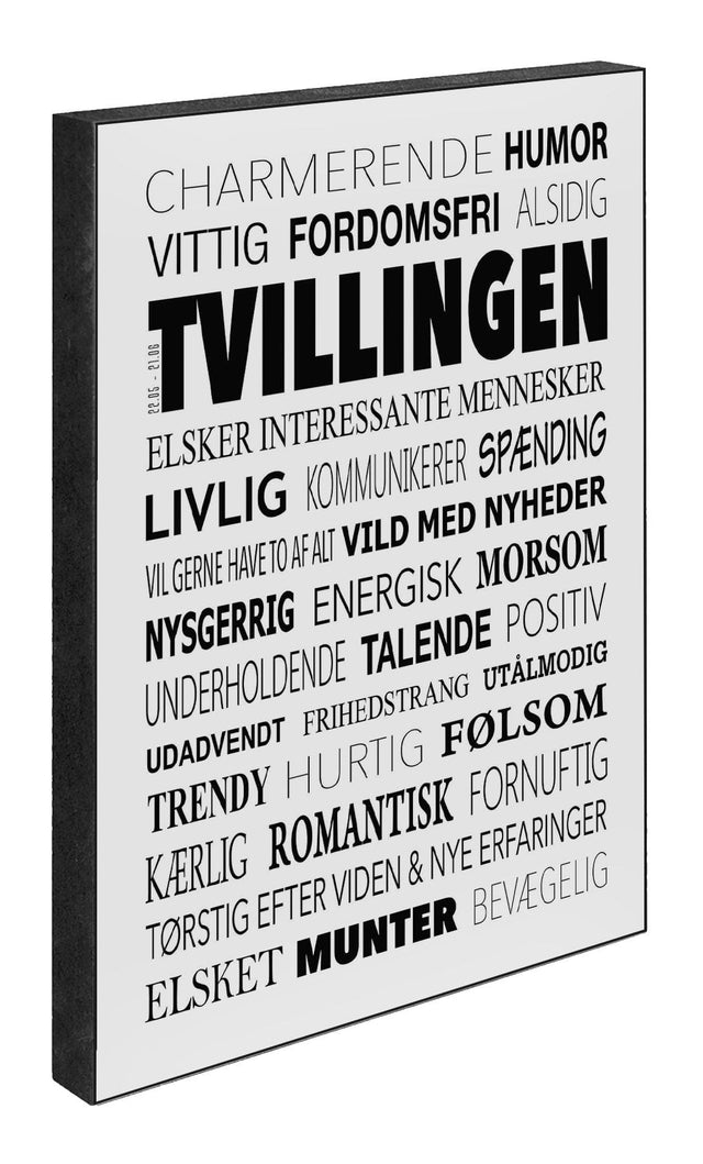 Art Block - Tvillingen - Incado