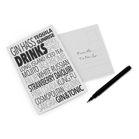 Art Card - Drinks - Incado