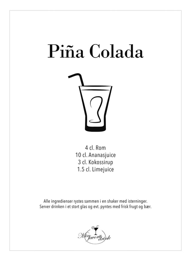 Art Card - Pinã Colada - Incado