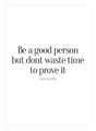 Art Card - Be a Good Person - Incado