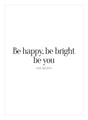 Art Card - Be Happy - Incado