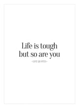 Art Card - Life is Tough - Incado