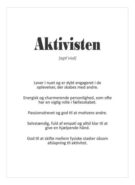 Art Card - Aktivisten - Incado