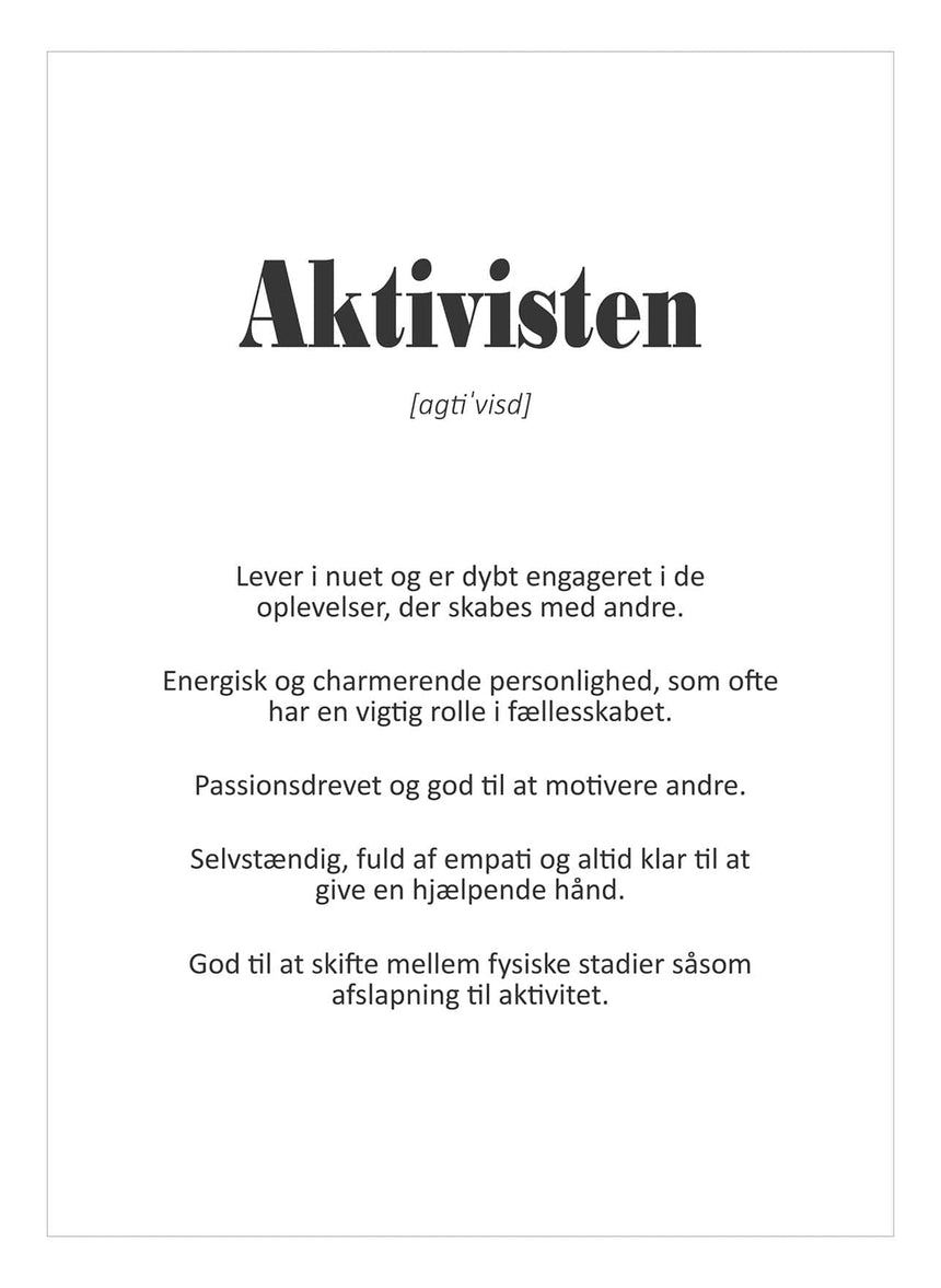 Art Card - Aktivisten - Incado