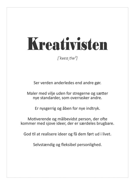 Art Card - Kreativisten - Incado