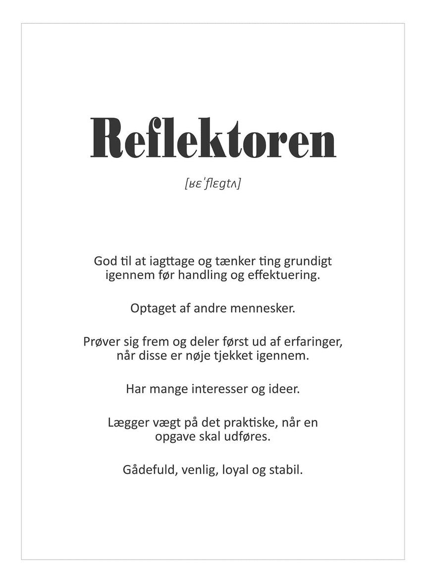 Art Card - Reflektoren - Incado