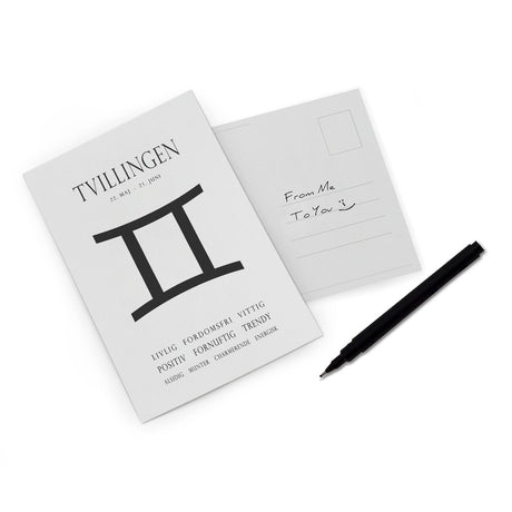 Art Card - Tvillingen - Incado