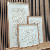 Struktur maleri - Stream - Canvas Fold - Incado